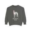 Borzoi Dad Sweatshirt, Pepper, front view