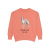 Borzoi Dad Sweatshirt, Terracotta, front view
