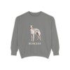 Borzoi Sweatshirt, Grey, front view