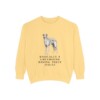 Borzoi Humor Sweatshirt, Butter, front view