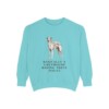 Borzoi Humor Sweatshirt, Chalky Mint, front view