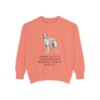 Borzoi Humor Sweatshirt, Terracotta, front view