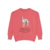 Borzoi Humor Sweatshirt, Watermelon, front view