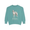 borzoi-sweatshirt-latin-seafoam Borzoi Latin Sweatshirt, Seafoam, front view