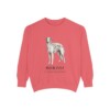 borzoi-sweatshirt-latin-watermelon Borzoi Latin Sweatshirt, Watermelon, front view