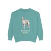 Borzoi Mom Sweatshirt, Seafoam, front view