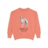 Borzoi Mom Sweatshirt, Terracotta, front view