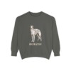 Borzoi Sweatshirt, Pepper, front view