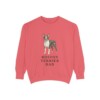 Boston Terrier Dad Sweatshirt, Watermelon, front view