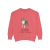 boston-terrier-sweatshirt-humor-watermelon Boston Terrier Humor Sweatshirt, Watermelon, front view