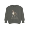 Boston Terrier Latin Sweatshirt, Pepper, front view