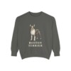 Boston Terrier Sweatshirt, Pepper, front view