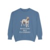 Bouvier des Flandres Sweatshirt, Blue Jean, front view