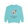 Bouvier des Flandres Dad Sweatshirt, Chalky Mint, front view