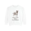 Bouvier des Flandres Sweatshirt, White, front view
