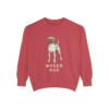 Boxer Dad Sweatshirt, Crimson, front view