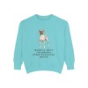 Boxer Humor Sweatshirt, Chalky Mint, front view