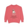 Boxer Humor Sweatshirt, Watermelon, front view