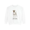 Boxer Latin Sweatshirt, White, front view