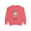Boxer Mom Sweatshirt, Watermelon, front view