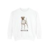 Boxer Sweatshirt, White, front view