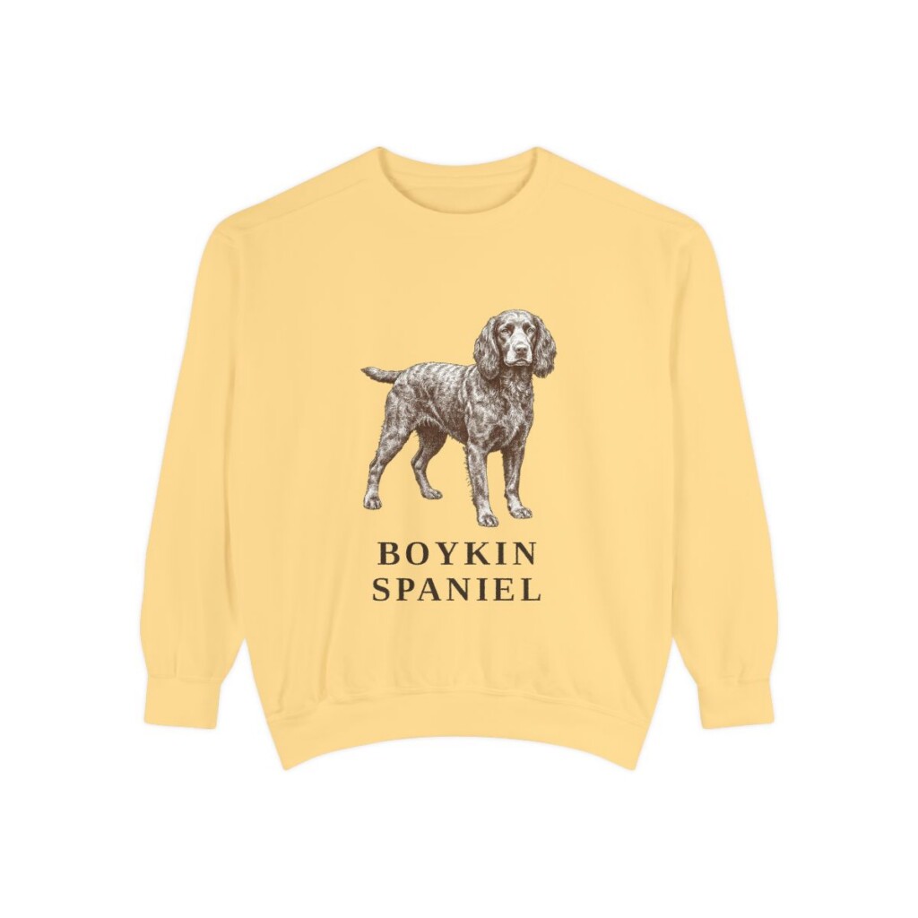 Boykin Spaniel Sweatshirt, Butter, front view