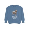 Boykin Spaniel Dad Sweatshirt, Blue Jean, front view