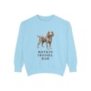 Boykin Spaniel Dad Sweatshirt, Chambray, front view