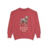 Boykin Spaniel Dad Sweatshirt, Crimson, front view