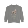 Boykin Spaniel Dad Sweatshirt, Grey, front view