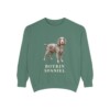Boykin Spaniel Sweatshirt, Light Green, front view