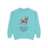 Boykin Spaniel Mom Sweatshirt, Chalky Mint, front view