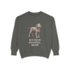 Boykin Spaniel Mom Sweatshirt, Pepper, front view