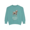 Boykin Spaniel Mom Sweatshirt, Seafoam, front view