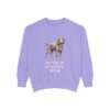 Boykin Spaniel Mom Sweatshirt, Violet, front view