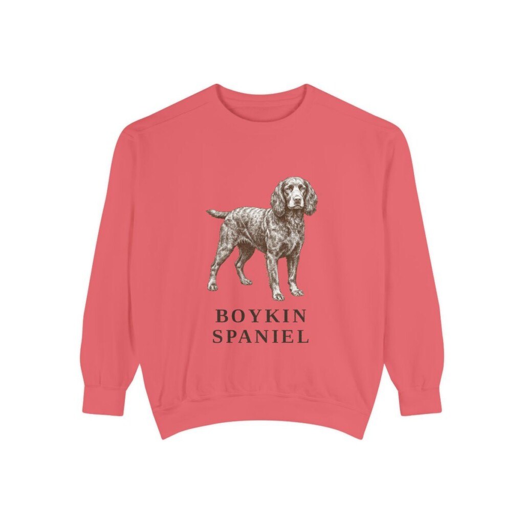 Boykin Spaniel Sweatshirt, Watermelon, front view