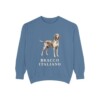 bracco-italiano-sweatshirt-blue-jean Bracco Italiano Sweatshirt, Blue Jean, front view
