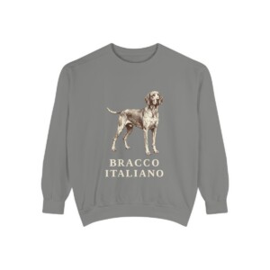 Bracco Italiano Sweatshirt, Grey, front view