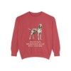 Bracco Italiano Humor Sweatshirt, Crimson, front view