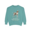 Bracco Italiano Humor Sweatshirt, Seafoam, front view