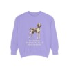 Bracco Italiano Humor Sweatshirt, Violet, front view