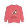 Bracco Italiano Humor Sweatshirt, Watermelon, front view