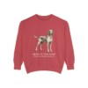 Bracco Italiano Latin Sweatshirt, Crimson, front view
