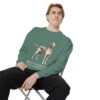 Bracco Italiano Latin Sweatshirt, Light Green, person 1 context