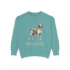 Bracco Italiano Latin Sweatshirt, Seafoam, front view