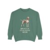 Bracco Italiano Mom Sweatshirt, Light Green, front view