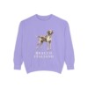 bracco-italiano-sweatshirt-violet Bracco Italiano Sweatshirt, Violet, front view