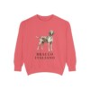 bracco-italiano-sweatshirt-watermelon Bracco Italiano Sweatshirt, Watermelon, front view
