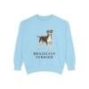 Brazilian Terrier Sweatshirt, Chambray, front view