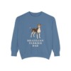 Brazilian Terrier Dad Sweatshirt, Blue Jean, front view
